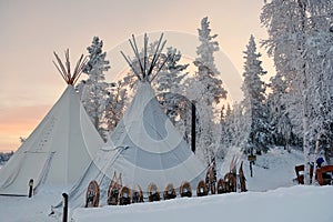 Aurora Village in Yellowknife