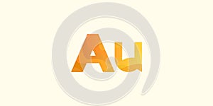 Aurum Gold Au chemical element