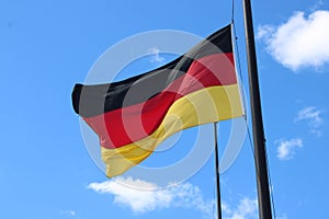 Aus Deutschland National Flag