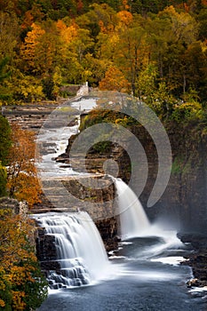 Ausable Chasm Waterfall