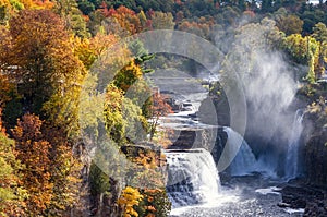 Ausable Chasm Waterfalls