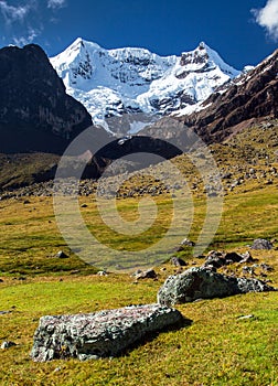 Ausangate Andes mountains in Peru