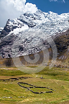 Ausangate Andes mountains in Peru