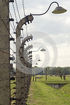 Auschwitz Barbed wire