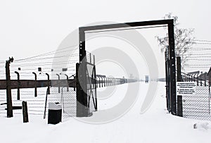 Auschwitz camp, Poland