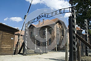 Auschwitz - entrance gate