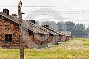 Auschwitz II - Birkenau barracks