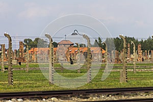 Auschwitz II -Birkenau Extermination camp outdoors