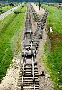 Auschwitz, Poland: Train Tracks