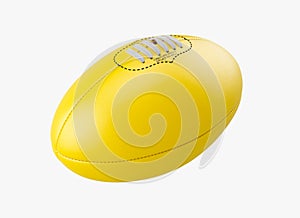 Aussie Rules Ball Yellow