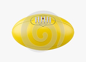 Aussie Rules Ball Yellow