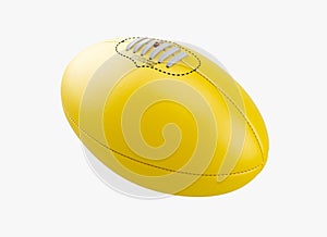 Aussie Rules Ball Yellow