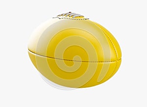 Aussie Rules Ball Yellow