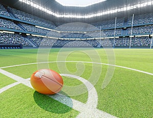 Aussie Rules Stadium and Ball