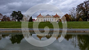 Austelitz, Slavkov Castle with lagoon