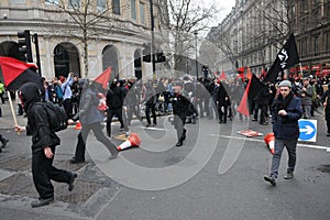 Austerity Protest in London