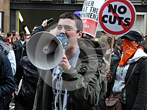 Austerity Protest in London