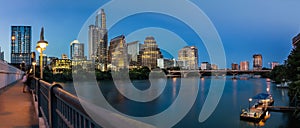 Austin Skyline in the evening