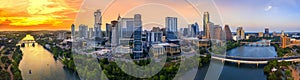 Austin Skyline in the evening