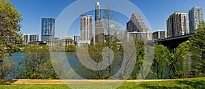 Austin Texas City Skyline Panorama