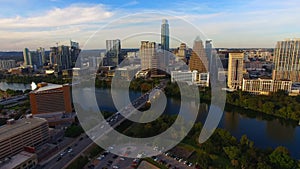 Austin Texas Downtown City Skyline Urban Architecture Panoramic