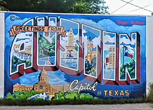 Austin Texas mural