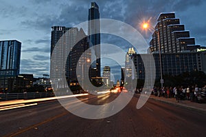 Austin Texas at night