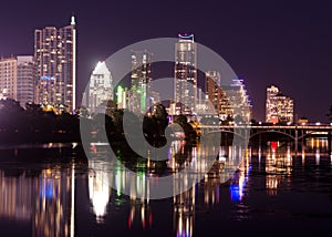 Austin Texas by night