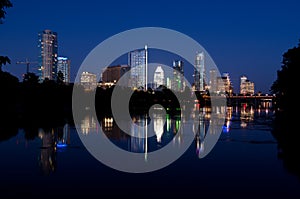 Austin Texas by night