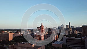 Austin, Texas State Capitol, Aerial View, Downtown, Amazing Landscape