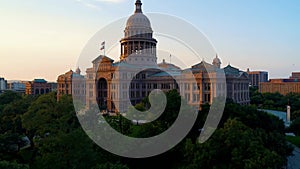 Austin, Texas State Capitol, Aerial View, Downtown, Amazing Landscape