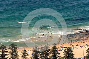 Austinmer beach on the illawarra coast Australia