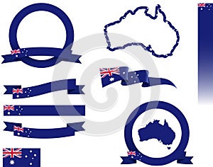 Australia Banner Set