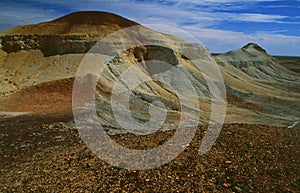 Australia: The Breakaways in the outback near the opal miner city Coober Pedy