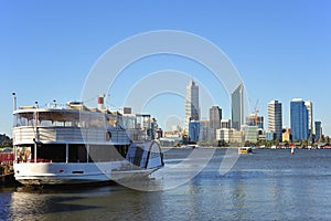 Australia City of Perth panoramic view