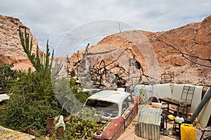 Australia, Coober Pedy, garbage dump