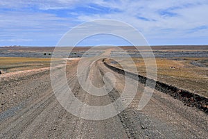 Australia, Coober Pedy, unsealed Road