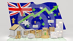 Australia, The country\'s economy is growing build wealth
