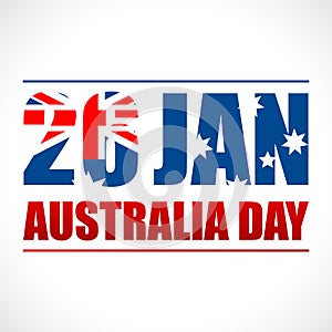 Australia Day Background.