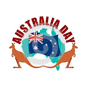 Australia Day emblem.