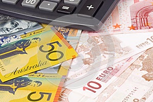 Australia and Euro currency