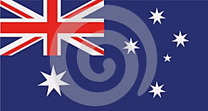 Australia flag vector