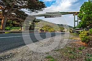 Australia, Great Ocean Road signpost