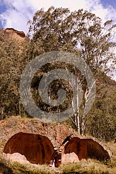 Australia: industrial ruins coke ovens