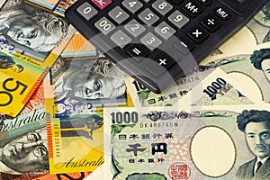 Australia and Japanese currency pair