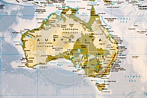 Australia map