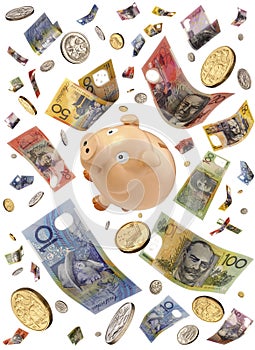 Australia Money Piggy Bank