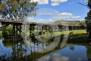 Australia, NSW, Gundagai, bridge
