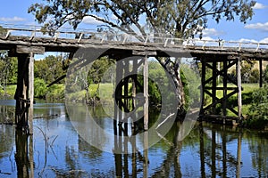 Australia, NSW, Gundagai, bridge