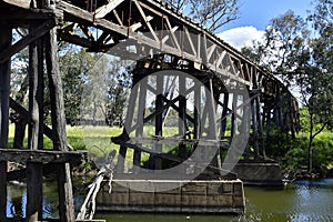 Australia, NSW, Gundagai, bridge